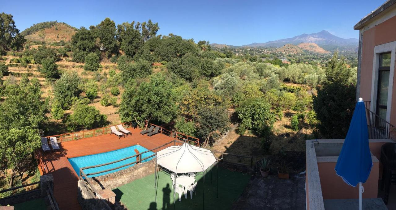 Villa Bonaccorso - Antica E Maestosa Villa Con Piscina Ai Piedi Dell'Etna Viagrande Εξωτερικό φωτογραφία